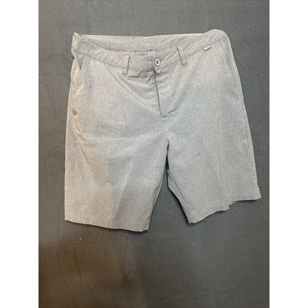Travis Mathew Golf Shorts Gray Flat Front Men’s Size 36